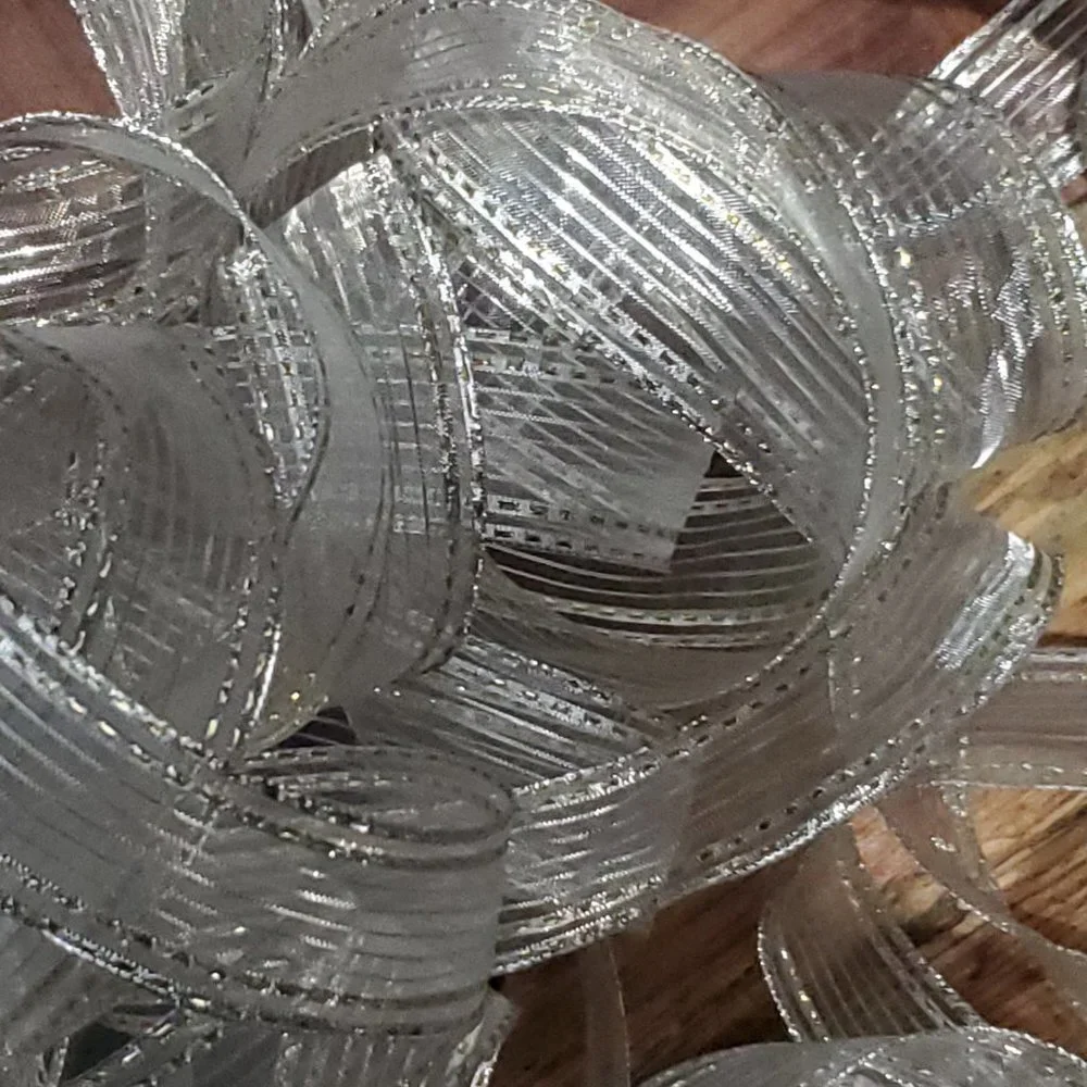 Vintage wired ribbon